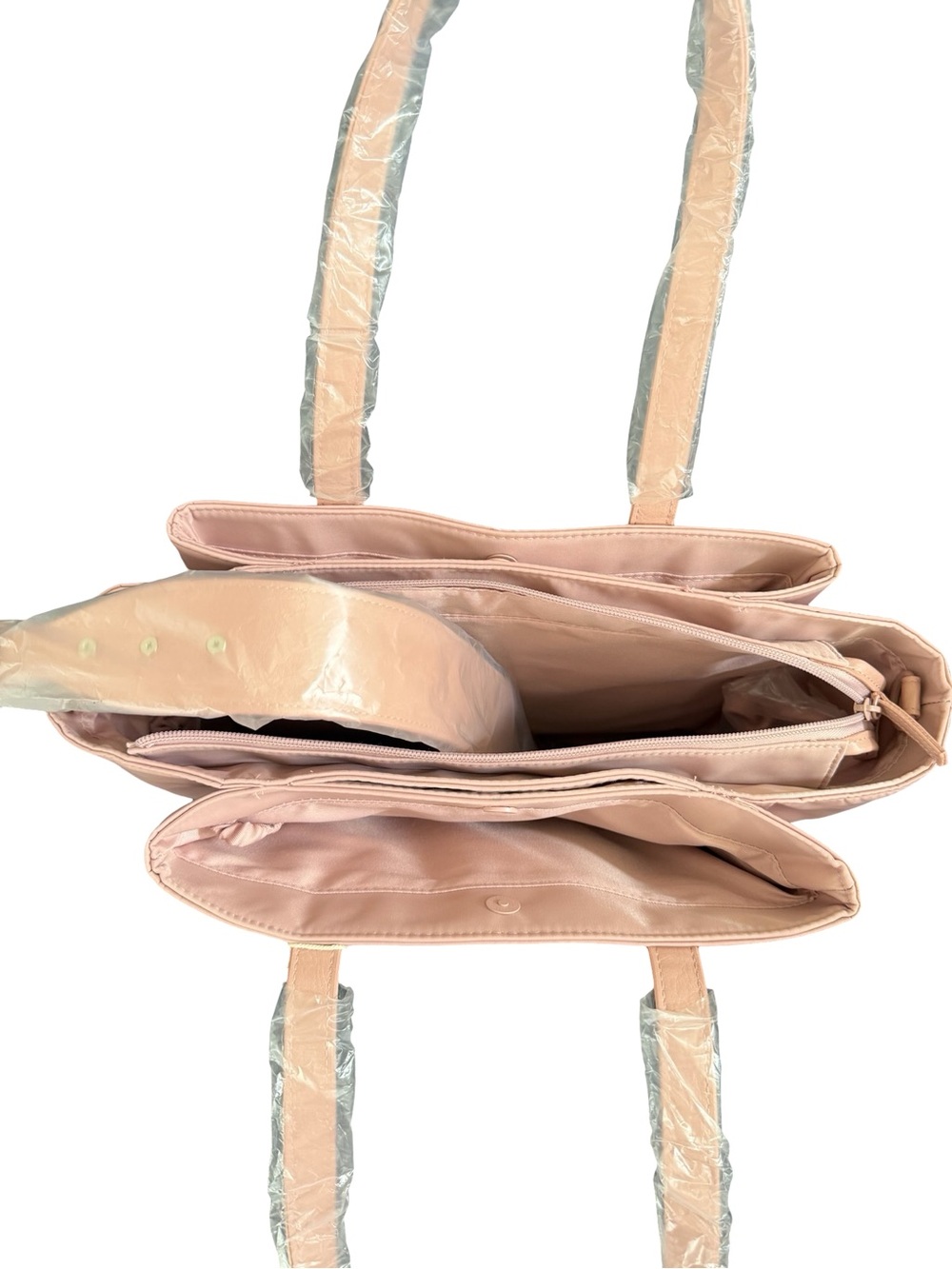 BEIS The Commuter Tote in Atlas Pink, BRAND NEW with Tags - Picture 3 of 7